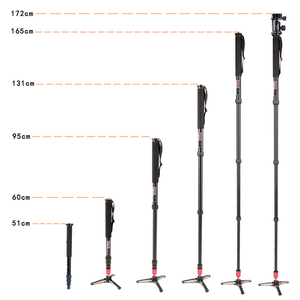 3202 tâm lý linh hoạt monopod với cơ sở chân cho DSLR slr camera, dv unipod chân máy với phạm vi ứng dụng rộng rãi - Product Image 2