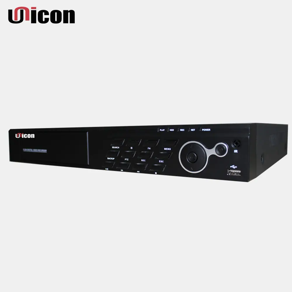 Unicon visão 5 em 1 ahd tvi cvi, analógico, full hd, h.264, controle remoto de rede inteligente, 1080p 4ch 8ch 16 64 canais cctv dvr