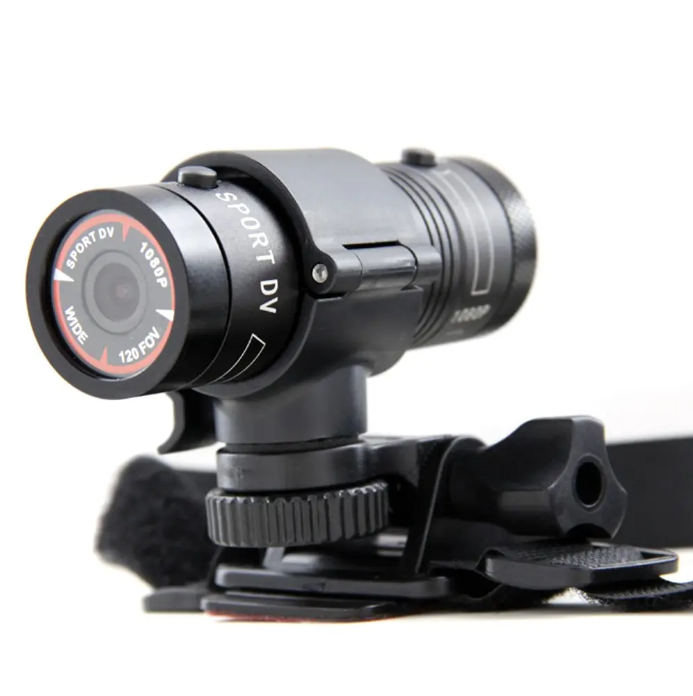 Factory Price Mini F9 Sports Camera H.264 1080P HD Mini Waterproof Bike Helmet Action Camera