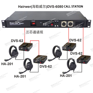 2-WIRE/4-WIREインターホンコネクタTV放送機器用インターホンシステム - Product Image 4