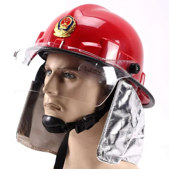 Brandweerman Bescherming Koreaanse Helm Voor Brandweerman