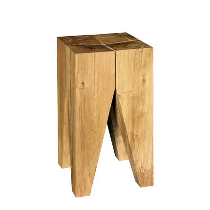 Taburete de madera para adultos y dormitorio, moderno y creativo, Banco de madera sólida, cambio de zapatos sencillo