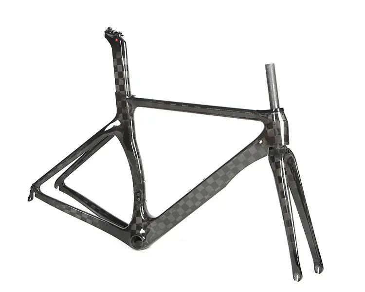 Alta Prestazione di Costo 46cm / 48cm / 50cm / 52cm / 54cm 700C Bici Da Strada telaio In Fibra di Carbonio per la Vendita