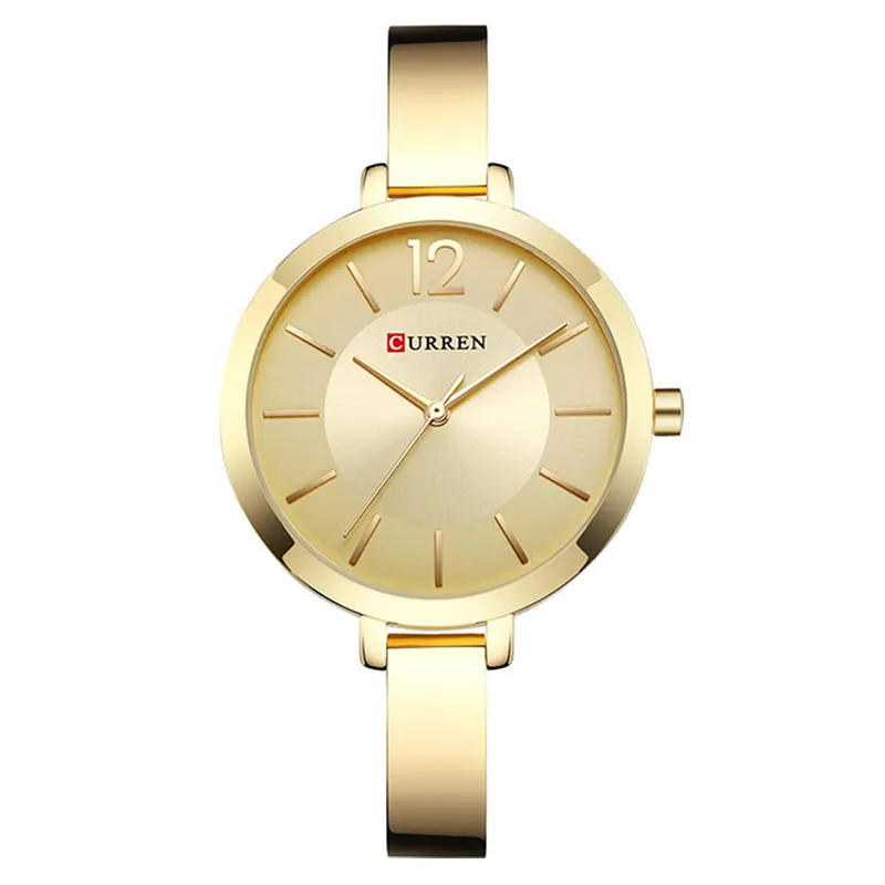 Curren relógio de pulso feminino quartz, novo relógio casual de quartzo, moda feminina, presente, relógio de pulso, feminino curren 9012, movimento japonês