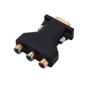 Переходник VGA на 3 RCA, переходник RGB Video Female to HD15-Pin VGA - Product Image 2