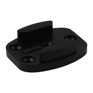 BモデルCNCアルミニウムGoproフラットサーフェスマウント三脚、GoPros Heros <span class=keywords><strong>5</strong></span>/4/3/3/2/1用