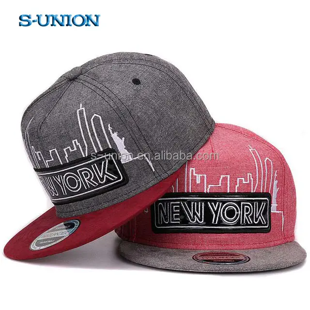 S-UNION Süet patchwork NY şehir vintage hip hop kapaklar açık spor şapkaları unisex pamuk 5 panel snapback beyzbol kapaklar