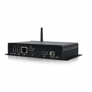 MPC3368 lettore multimediale 4K UHD CMS telecomando ingresso e uscita video negozio specializzato scatola segnaletica digitale - Product Image 1
