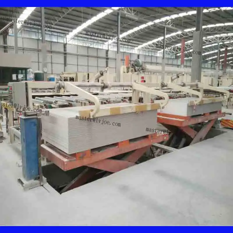 Máquina de fabricación de placas de yeso a escala media, máquina de fabricación de placas de yeso
