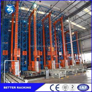 AS/RS Shuttle Systems Solución de manejo de materiales de almacén Sistema de recuperación de almacenamiento automático - Product Image 2