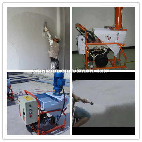220v/380v/diesel Motor Wall Cement Plaster Machine/mortar Spraying Pump