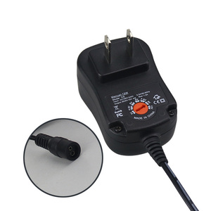带插入式连接的可调电压多输出电源适配器DC电源3v 4.5v 5v 6v 7.5v 9v 12v - Product Image 4