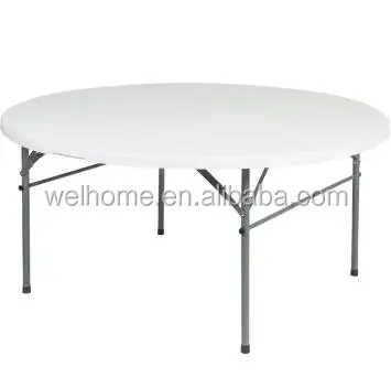 도매 식탁 특정 사용 및 가정용 가구 일반 사용 취사 플라스틱 라운드 접이식 테이블