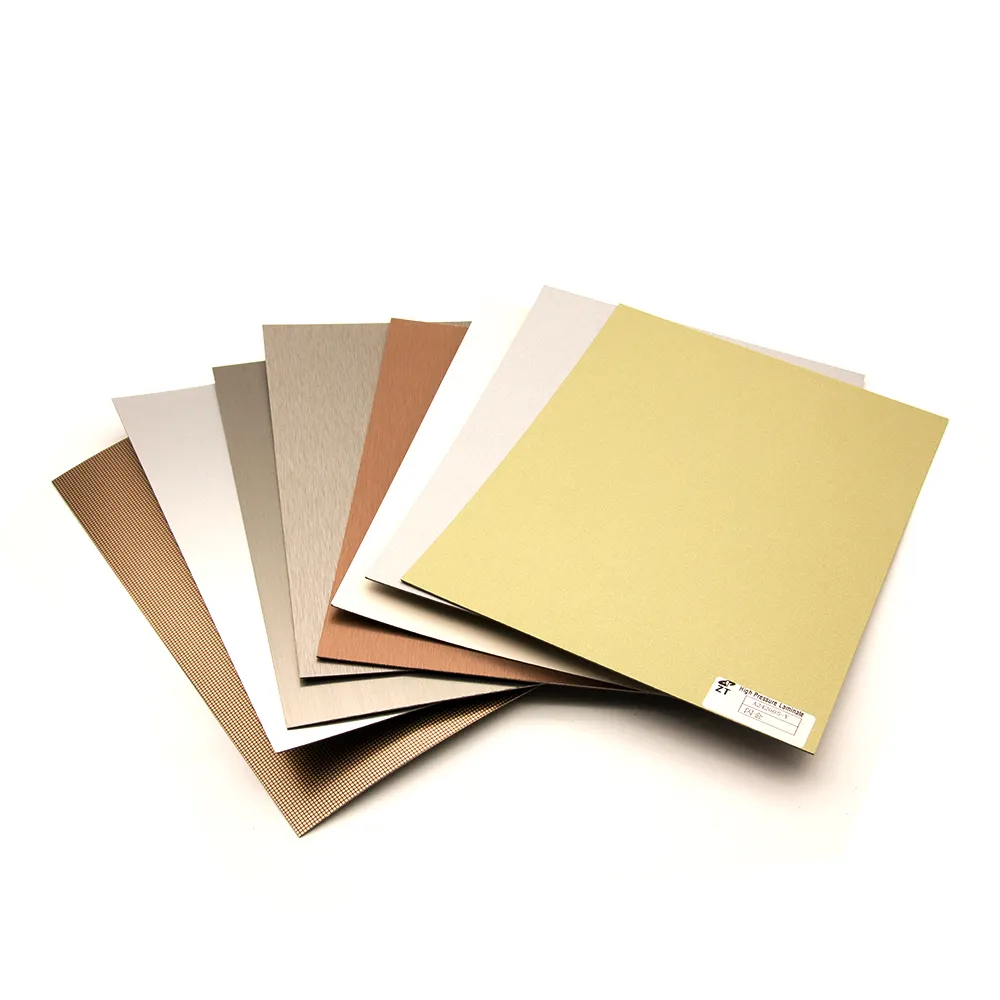 4*8 4.3*9 decorative high-pressure metallic HPL sheet compact laminates / hpl 1.8mm