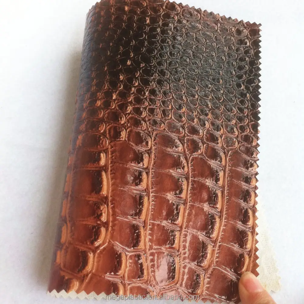 PVC pelle artificiale pelle di Coccodrillo