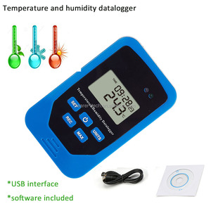 Termo registrador industrial de temperatura y humedad con interfaz USB y TL-505 de software