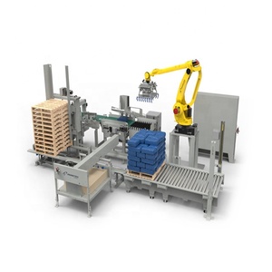 Automatizado de manipulación de material robot apilador robot paletizador