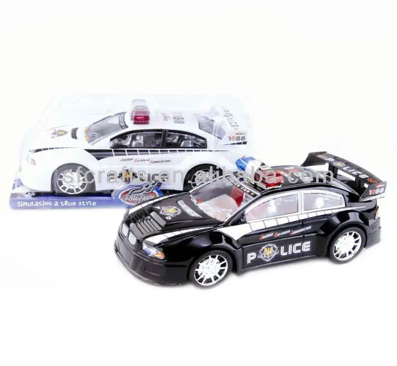 Carro de fricção, carros de brinquedo de fricção, carro de polícia de plástico de fricção para crianças