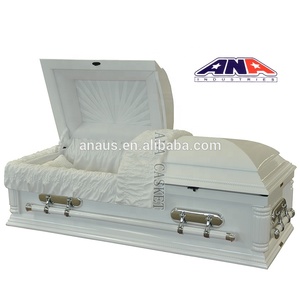 Amerikan tarzı ANA 20 ga çelik metal bebek çocuk bebek tabut tabut çocuklar için - Product Image 6