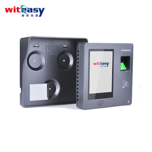 Porta di controllo di accesso con ID lettore di smart card e lettore di impronte digitali TCP IP di rete di riconoscimento di impronte digitali e la password M11