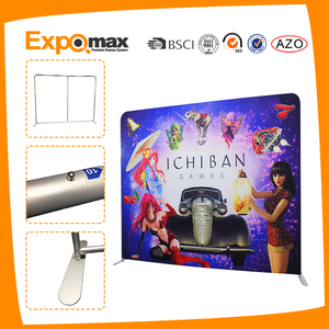 Phong cách hiện đại xách tay ráp DIY kim loại khung vải đứng Photo Booth Backdrop - Product Image 2