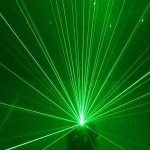 Disko Dj Sahne ekipmanları gece kulübü aydınlatma yeşil lazer mini 16 adet 3 w led kasırga ktv ışık toptan - Product Image 4