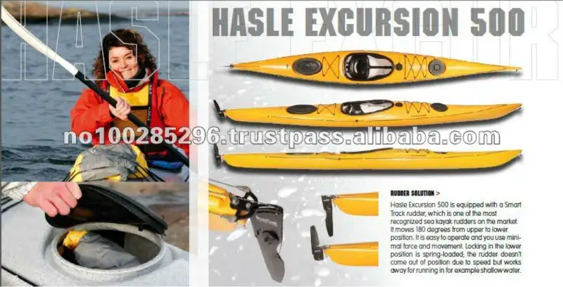 Norway Hasle-Kayak oceánico, excursión, 500