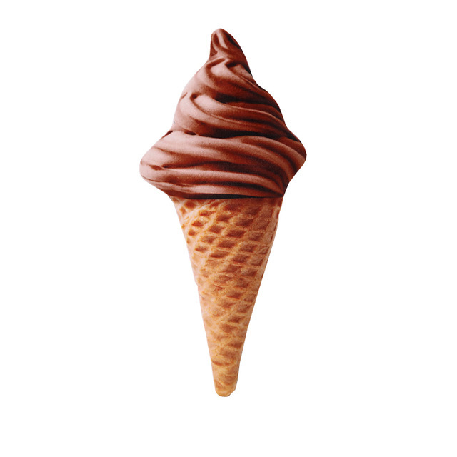 Helado marrón