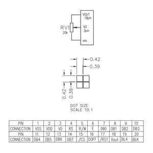 TCC 160x80 Display grafico modulo LC7981 Controller scheda Lcd schermo che può sostituire W160-6 EA - Product Image 6