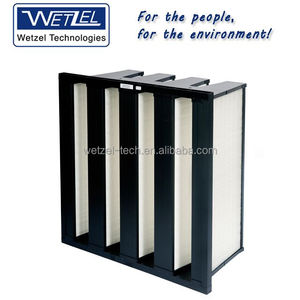 High Volume Compact <strong>Filter</strong> v Bank <strong>Filter</strong> with Plastic Nets - Product Image 3