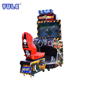 屋内コイン式ダーティドライビングレーシングシミュレーターゲーム機DIRTYDRIVIEレーシングゲーム機