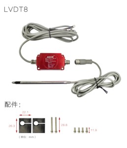 Sensor de retorno automático Miran LVDT con sensor lineal de resorte Sensor de transductor LVDT de salida de 0-10V LVDT - Product Image 6