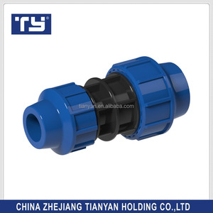 Factory Price <strong>25mm</strong>-110mm HDPE Compression Fitting PP Reducing <strong>Coupling</strong> - Product Image 3