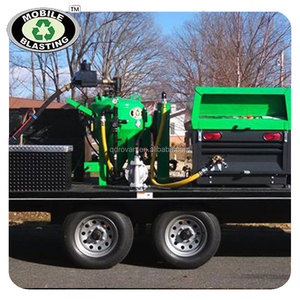 Im freien mobilen staubfreie strahlen ausrüstung mit anhänger - Product Image 3