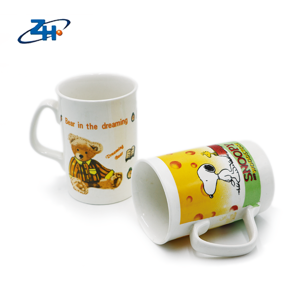 Çocuklar için en iyi hediyeler kavrulmuş karikatür ayı desen su kupası ile seramik bardak - Product Image 2
