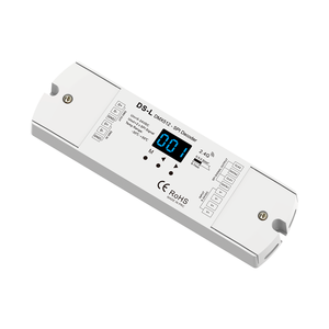 Skydance DS-L DMX512-SPI декодер и РЧ пульт дистанционного управления с 37 видов IC 5-24VDC беспроводной пульт дистанционного управления для RGB Светодиодные полосы пикселей - Product Image 2
