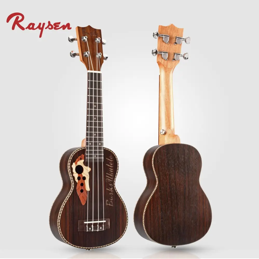 Rosewood ukulele, ukulele tenor 21 23 26 polegadas, kits de brinquedo, guitarra para menino e menina, crianças, UB5-1