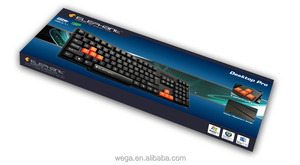 China Factory Basic PS2 USB Connector <strong>Computer</strong> Office <strong>Use</strong> 2 Colors Key Caps Water Resistance Gamer Pack Wired <strong>Keyboard</strong>