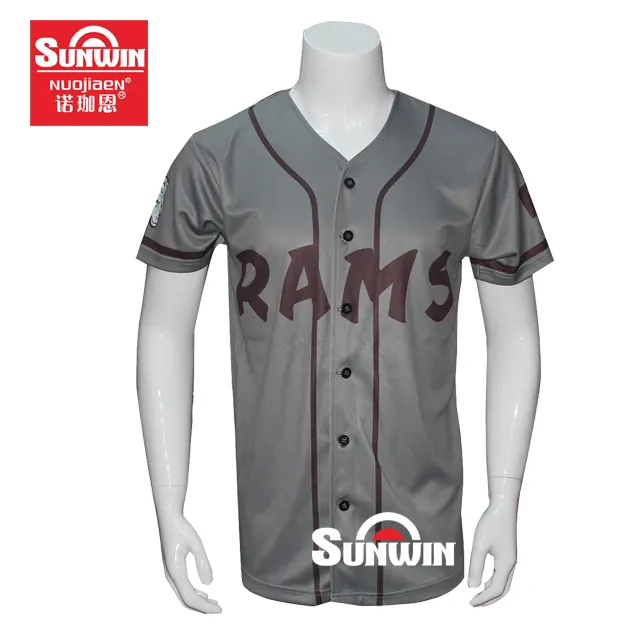 Custom Fashion Cheap Men Baseball Jersey Short Sleeve Blank Baseball Jersey Wholesale Sublimation softball shirts