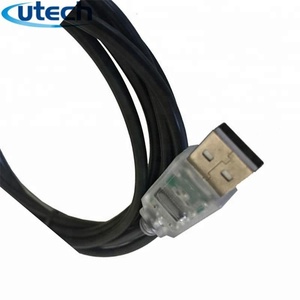 Yüksek kalite OEM 6Ft FTDI USB Uniden tarayıcı uzaktan arayüzü için Mini 4-Pin programlama kablosu