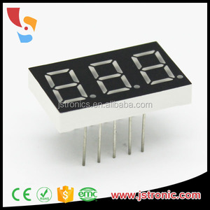 Jstronic Three <strong>Digits</strong> 0.36&quot; Inch <strong>3</strong> <strong>Digit</strong> 7 <strong>Segment</strong> Led Fnd <strong>Display</strong> - Product Image 2