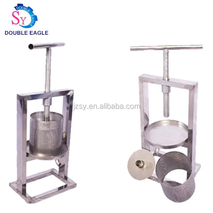 Best selling stainless steel manual capsicol pressing machine/hand press fruit juice juicer price