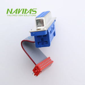 Cable VGA D SUB 15 personalizado a LVDS de 16 pines para pantalla TFT LCD