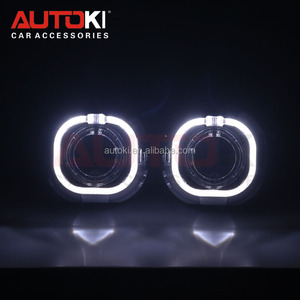 AUTOKI รัศมีวงแหวน DRL 3นิ้ว,สำหรับเลนส์โปรเจคเตอร์ไบซีนอน Q5 Mini D2S H4 G4 G5 G6 - Product Image 5