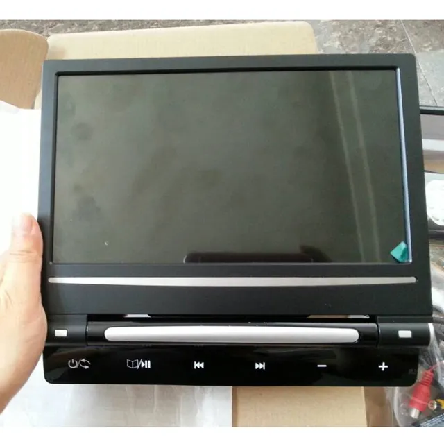 Hoofdsteun Dvd 9 Inch Scherm Video Monitor Ingebouwde Dvd/Cd Speler