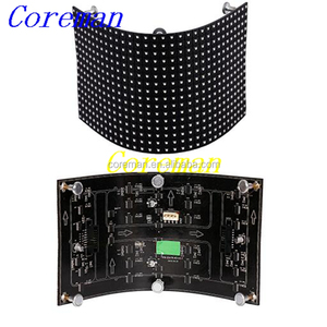 Özel şekil smd yumuşak led modülü p6 dış mekan led panel 360 derece eğrisi yuvarlak p2 p3 p4 p5 p6 p7 p8 p10 - Product Image 1