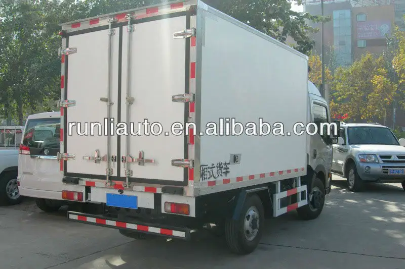 Nissan Van Vrachtwagen Dongfeng Cabstar Licht Duty Cargo Truck 2 Ton tot 4 Ton
