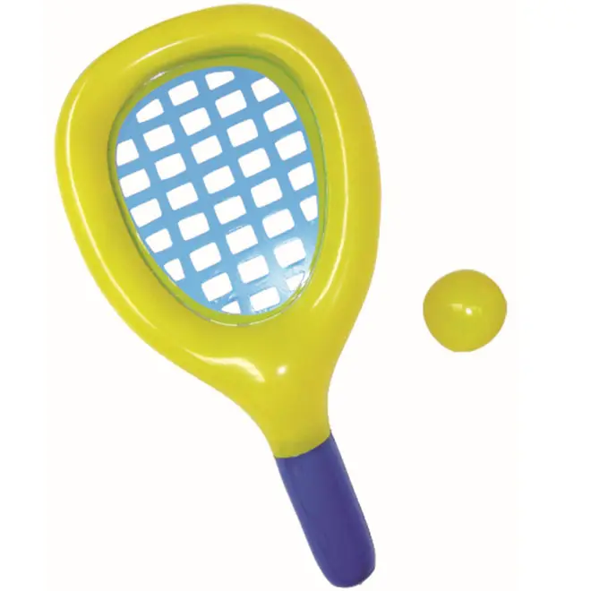 Raqueta de tenis inflable de PVC de juguete ligera impermeable para niños