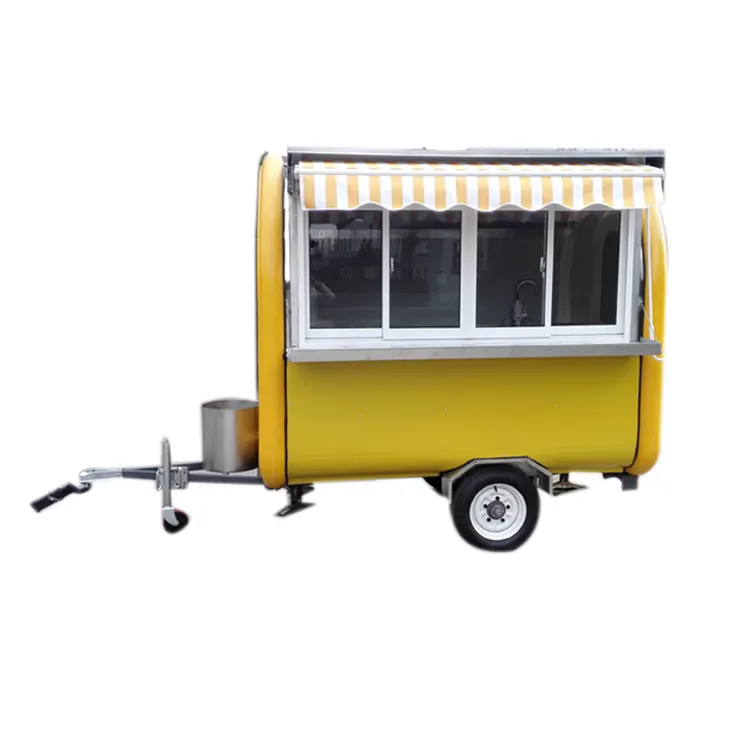 Good performance food truck for sale thailand/hot selling Street Electric Buffet Car