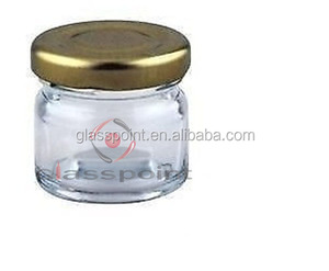 Küçük cam kavanoz toptan düşük maliyetile, mini cam kavanoz reçel, otel kullanımı - Product Image 1